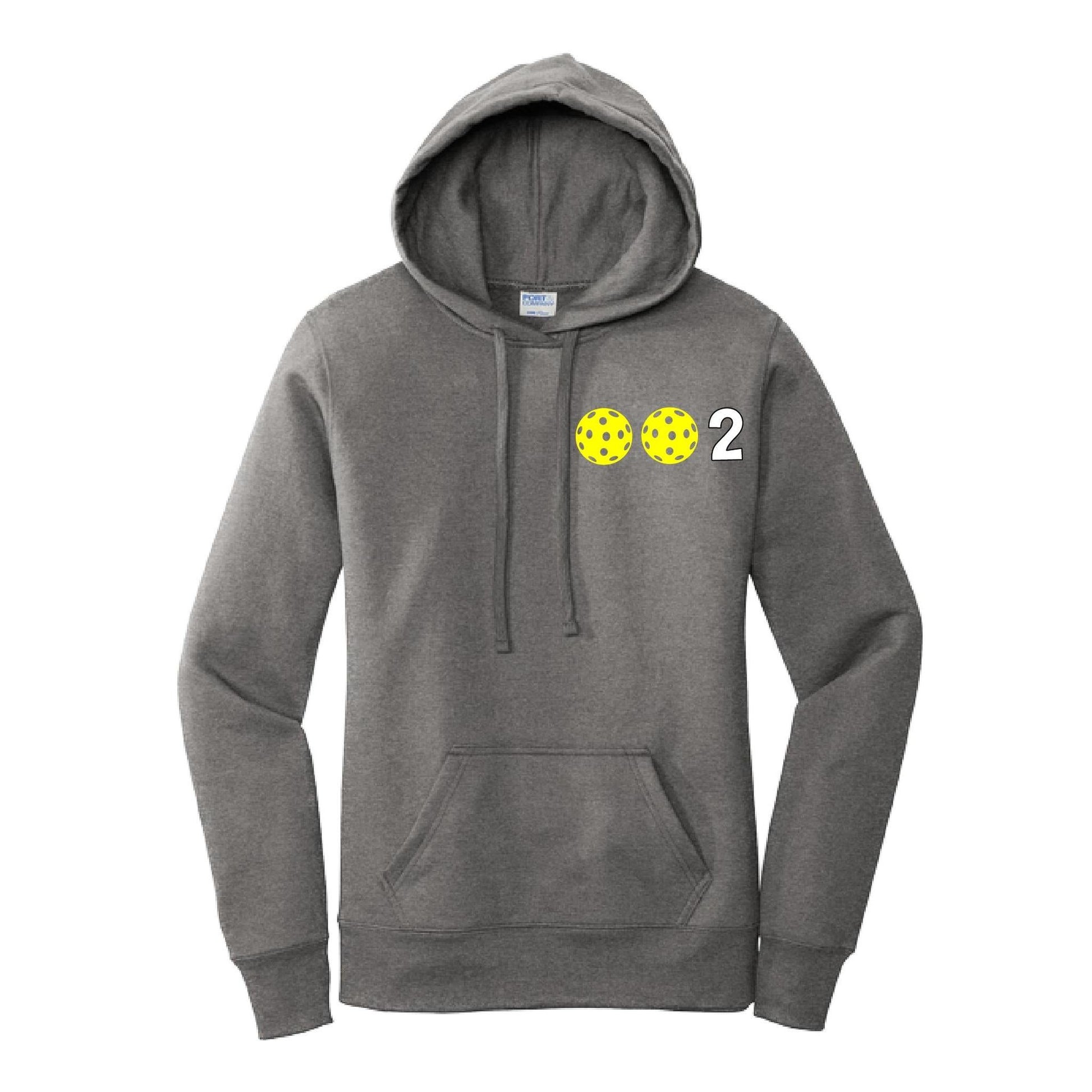 Women’s Pickleball Hoodie – Cozy Athletic Pickleball Sweatshirt - Custom 10 Pickleball Colors