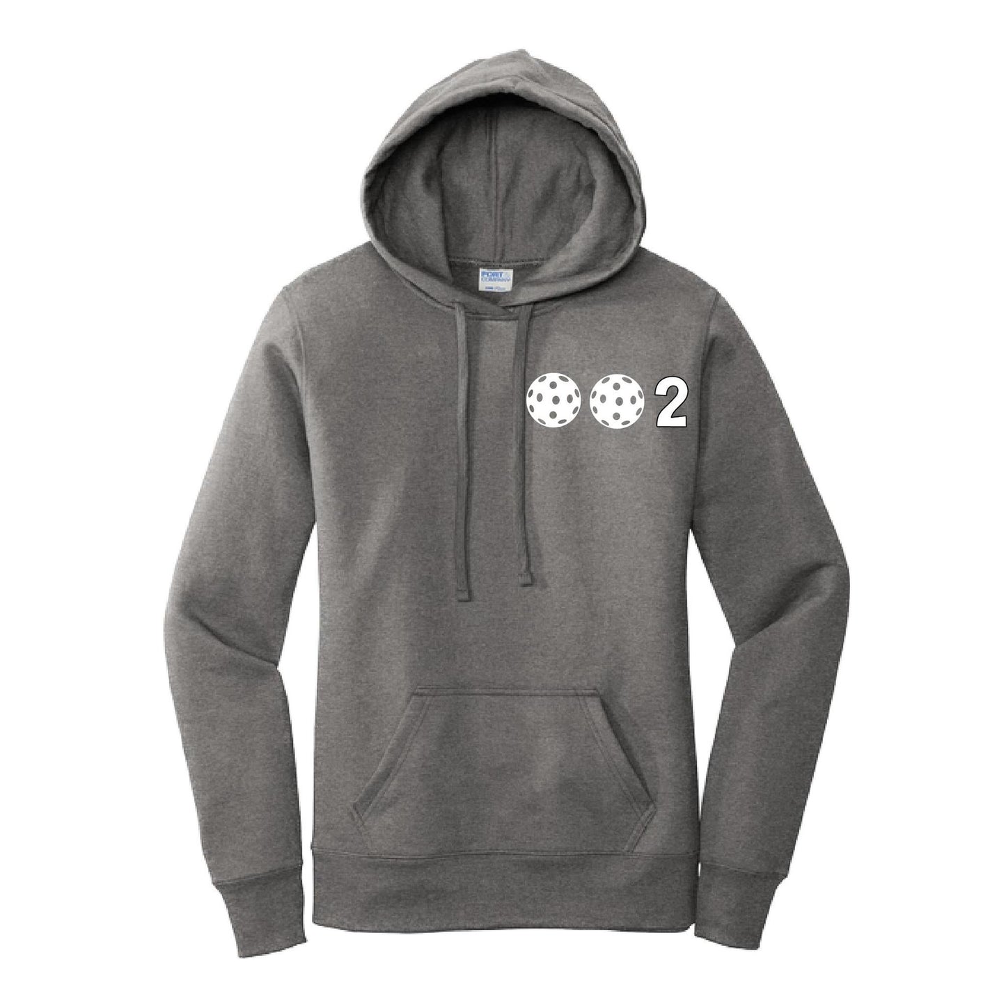 Women’s Pickleball Hoodie – Cozy Athletic Pickleball Sweatshirt - Custom 10 Pickleball Colors