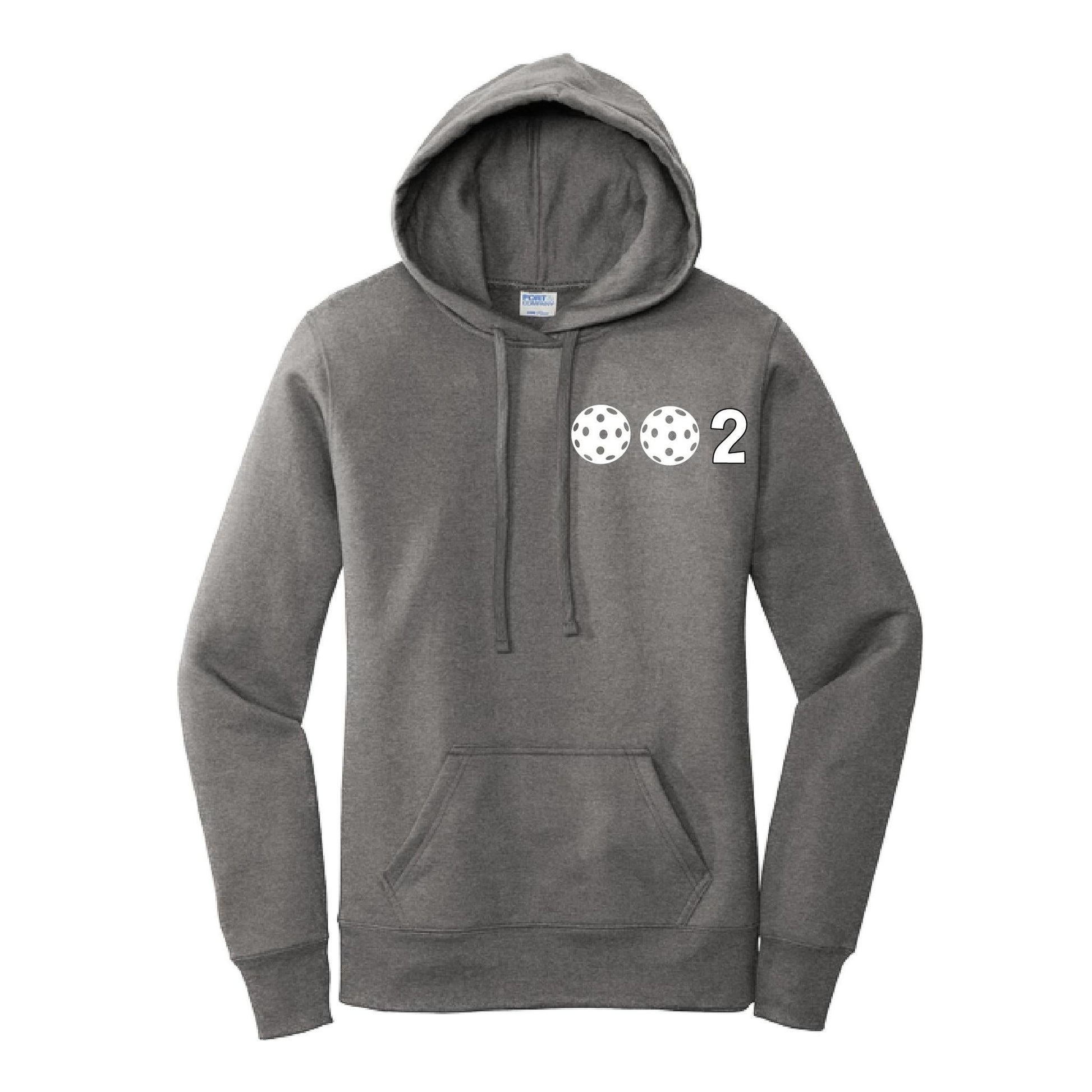Women’s Pickleball Hoodie – Cozy Athletic Pickleball Sweatshirt - Custom 10 Pickleball Colors
