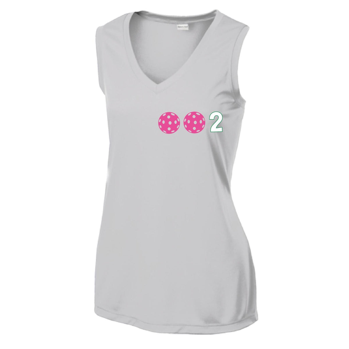 Women’s Pickleball Performance Shirt – Court & Casual Athletic Wear - Custom Sleeveless