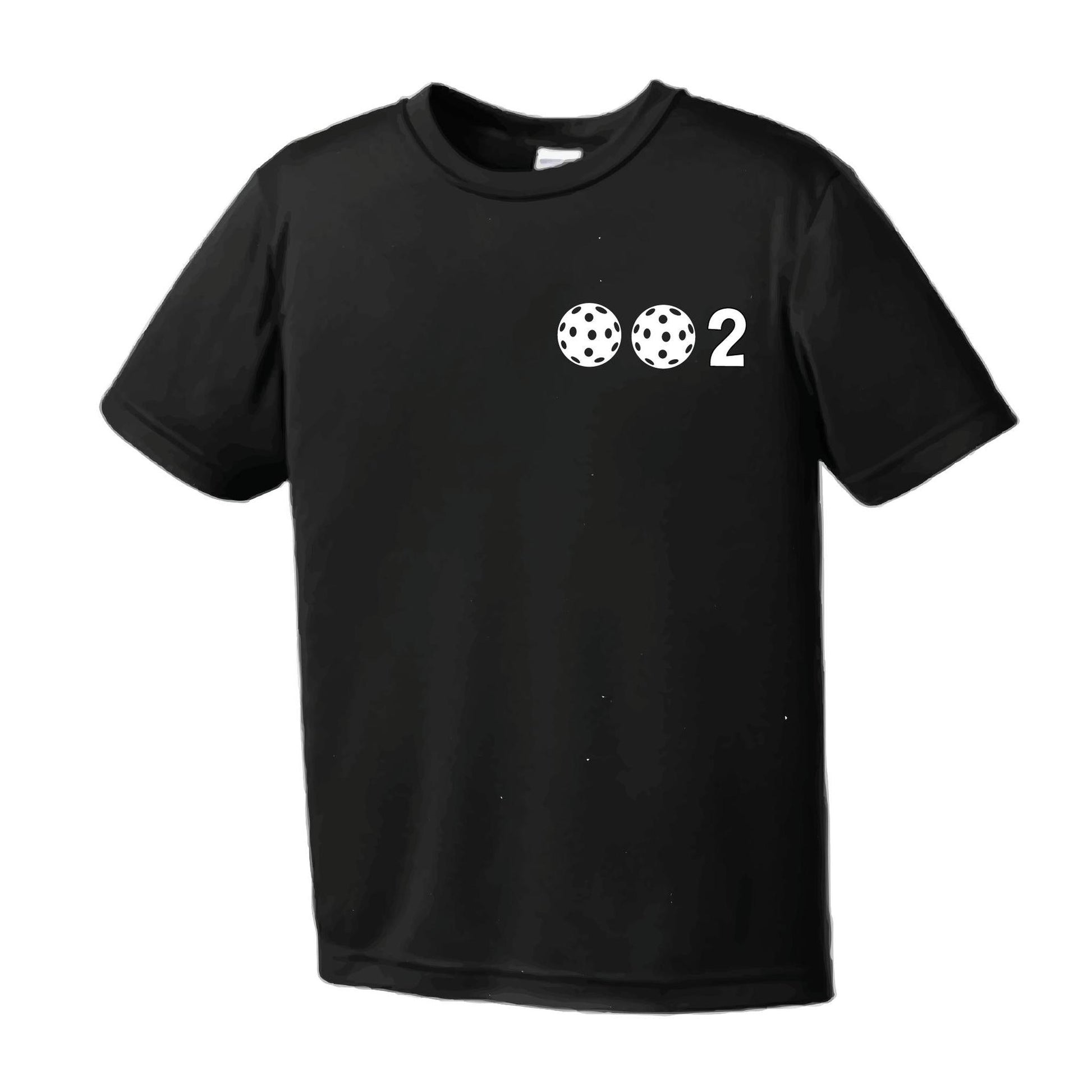 Youth Pickleball Shirt – Kids Athletic Pickleball Apparel 10 Custom Pickleball Colors-Short-Sleeve