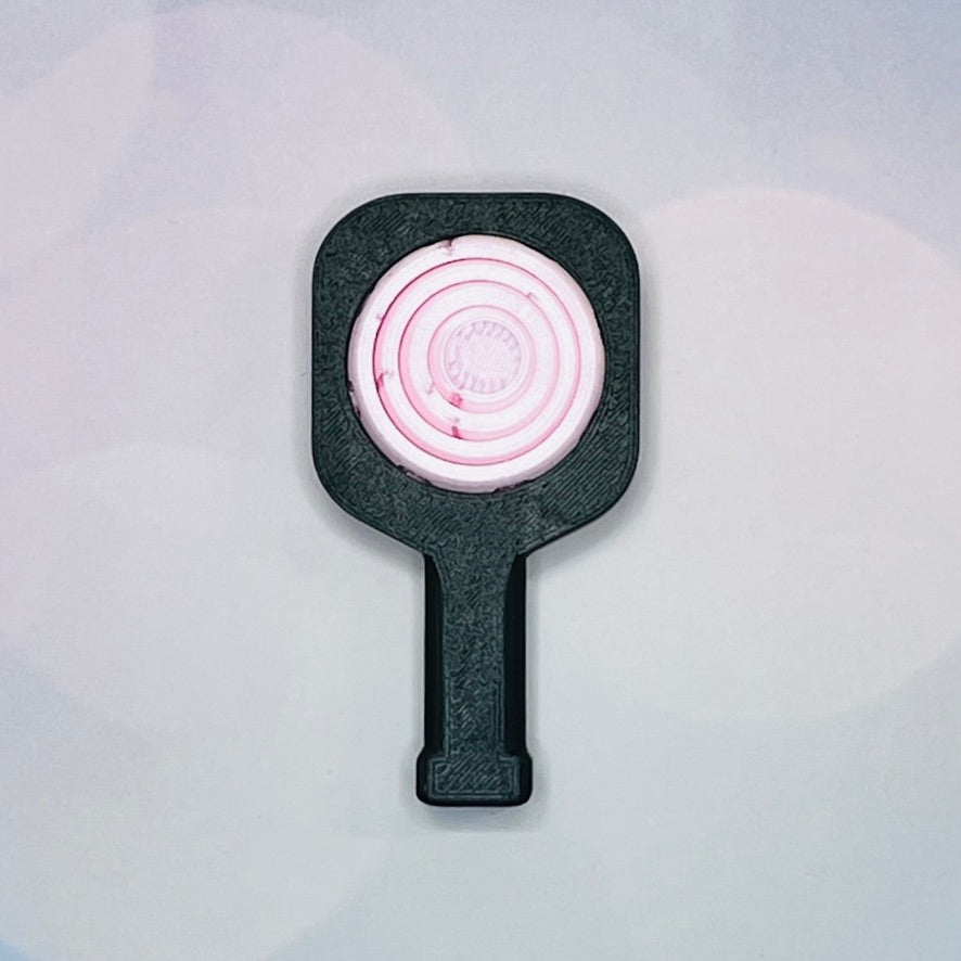 Pickleball Paddle Fidget Keychain | Customizeable Party Favor Gifts | Bag Zipper Pulls and Charms