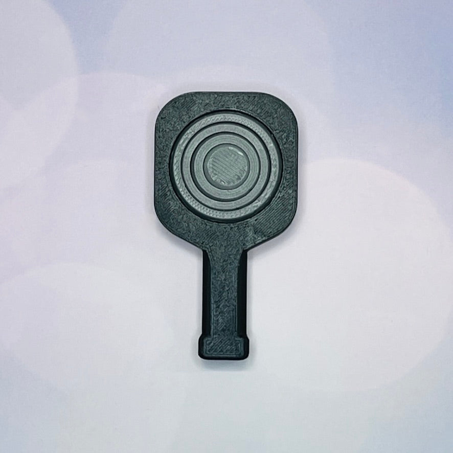 Pickleball Paddle Fidget Keychain | Customizeable Party Favor Gifts | Bag Zipper Pulls and Charms
