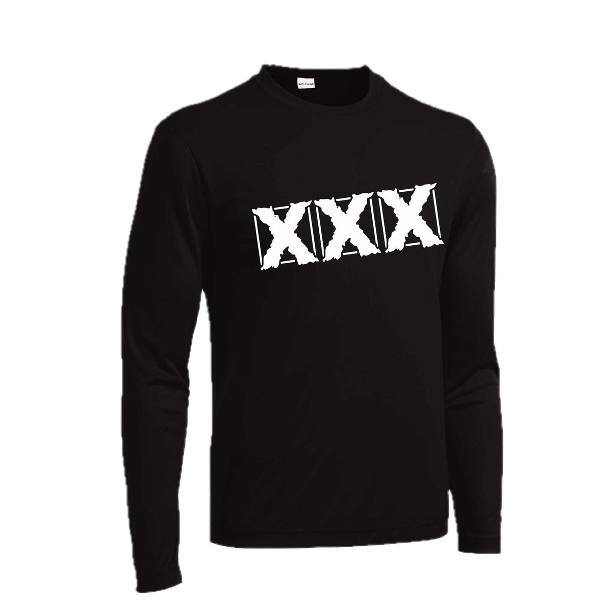3 Strikes | Men's Long Sleeve Athletic Baseball Performance T-Shirt | 100% Polyester
