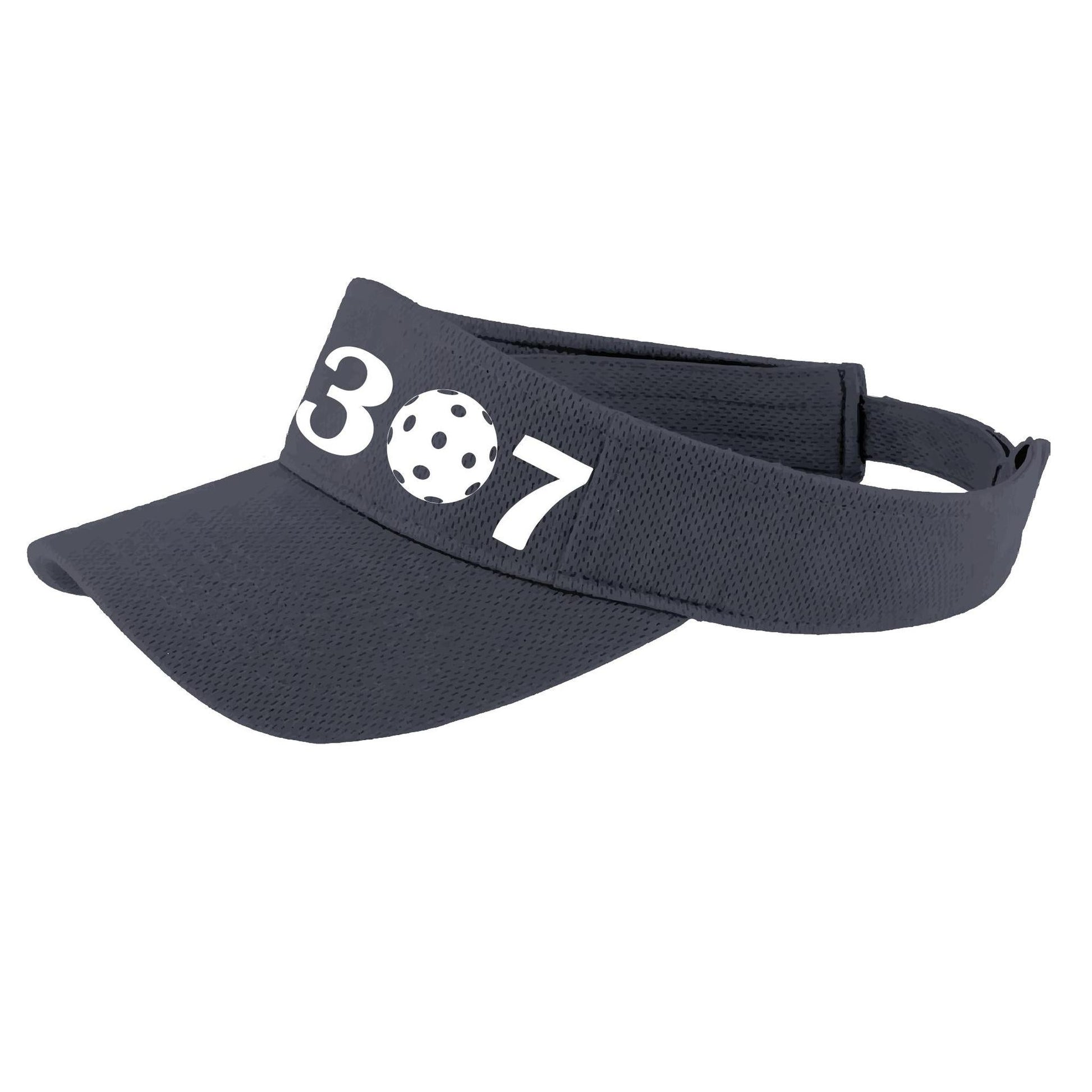 307 Wyoming Pickleball Club | Pickleball Visors | Moisture Wicking 100% Polyester