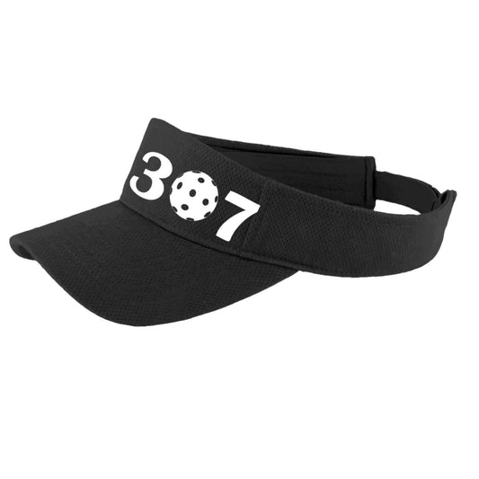307 Wyoming Pickleball Club | Pickleball Visors | Moisture Wicking 100% Polyester