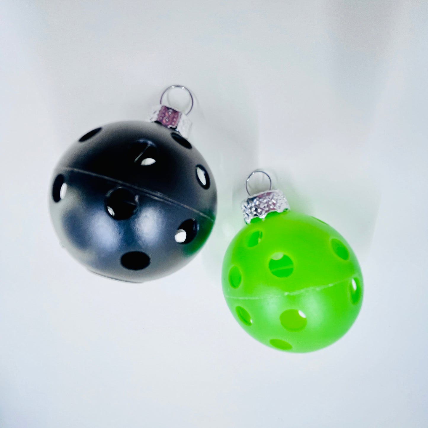 Set of 12 Mini Pickleball Christmas Ornaments | Pickleball Christmas Gifts And Decor