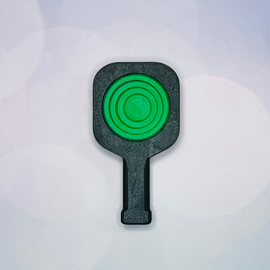 Pickleball Paddle Fidget Keychain | Customizeable Party Favor Gifts | Bag Zipper Pulls and Charms