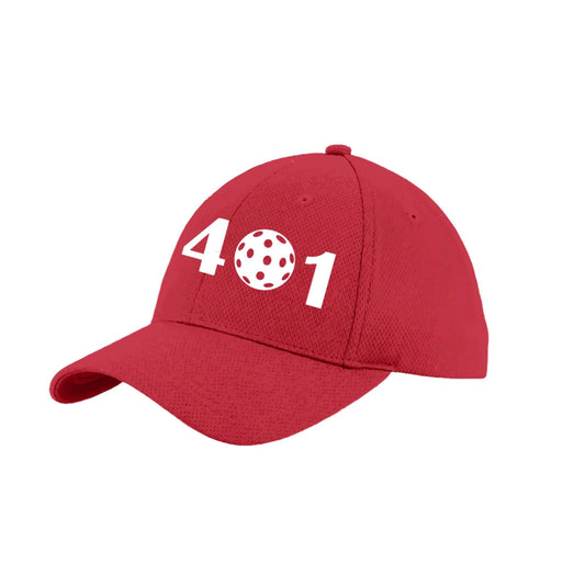 401 Rhode Island Pickleball Club | Pickleball Hat | Moisture-Wicking 100% Polyester