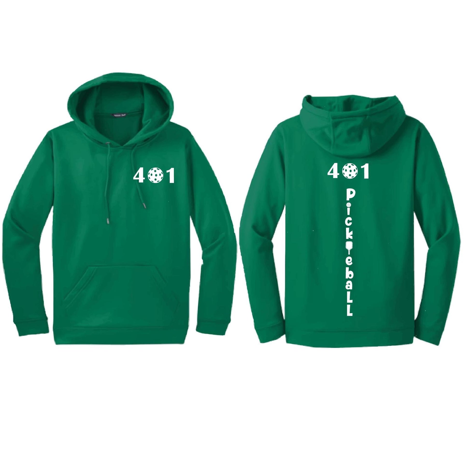 401 Rhode Island Pickleball Club | Unisex Hoodie Pickleball Sweatshirt | 50% Cotton 50% Polyester