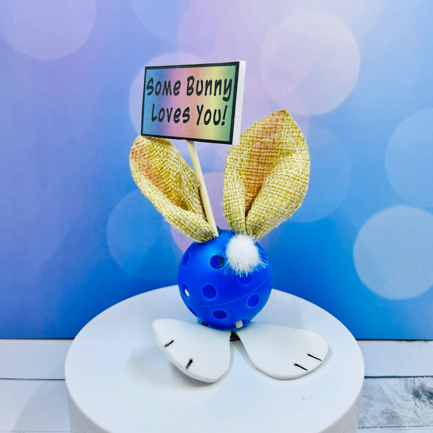 Mini Easter Pickleball Gnomes | Pickleball Easter Gifts And Decor