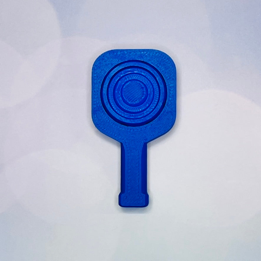 Pickleball Paddle Fidget Keychain | Customizeable Party Favor Gifts | Bag Zipper Pulls and Charms
