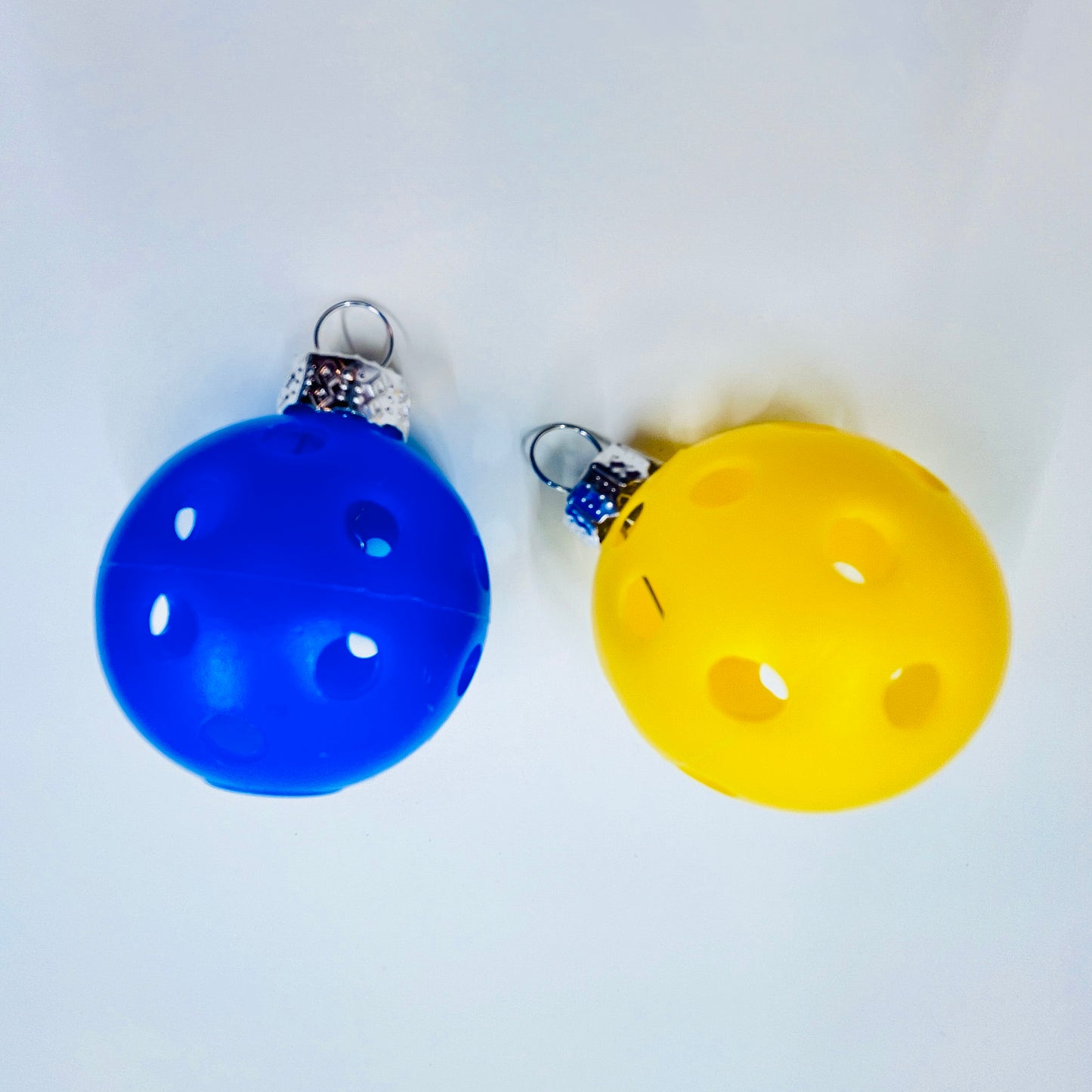 Set of 12 Mini Pickleball Christmas Ornaments | Pickleball Christmas Gifts And Decor