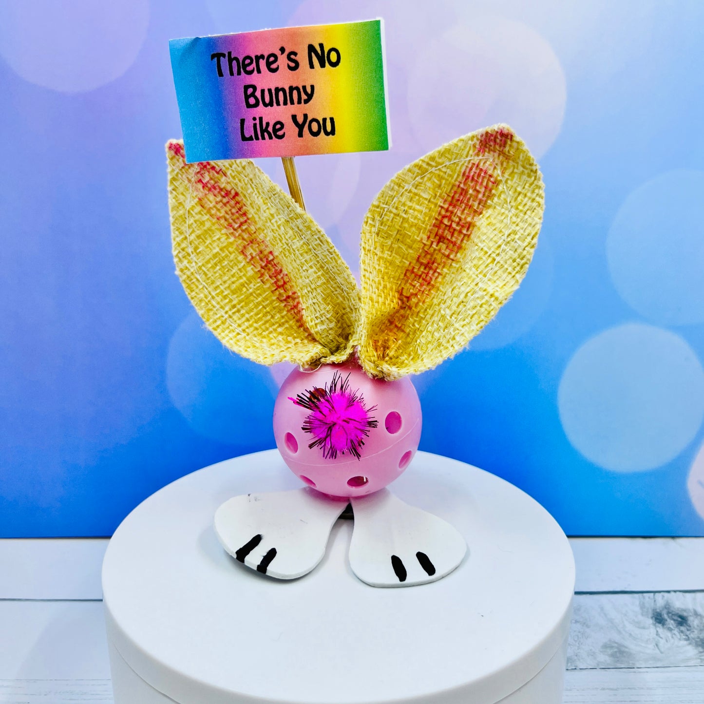 Mini Easter Pickleball Gnomes | Pickleball Easter Gifts And Decor