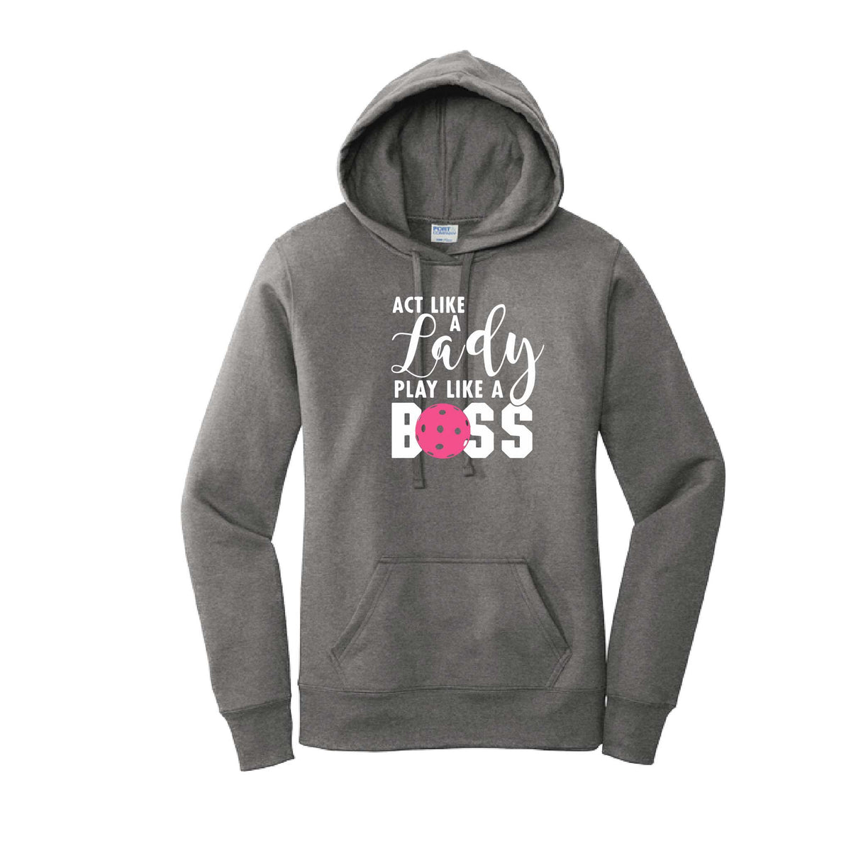 Women’s Pickleball Fitted Hoodie – Fun Gift for Pickleball Players