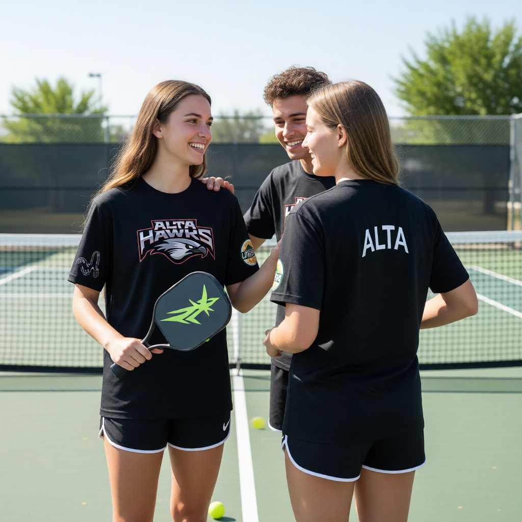 Alta High UHSPA | Women's Short Sleeve Crewneck T-Shirts | 100% Polyester