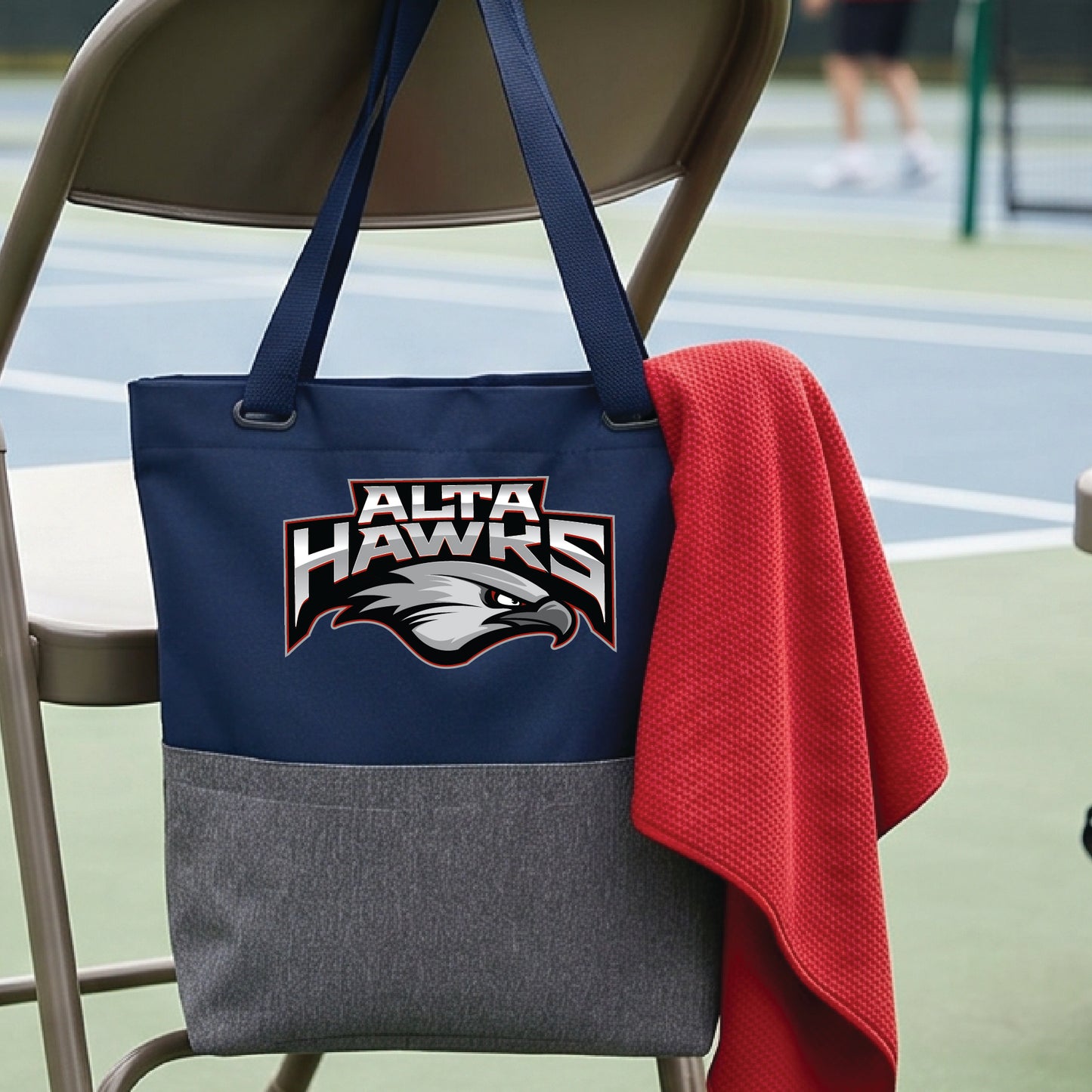 Alta High School Pickleball Tote Bag Sports Tote for Pickleball Players Gift Court Carryall Team Gift