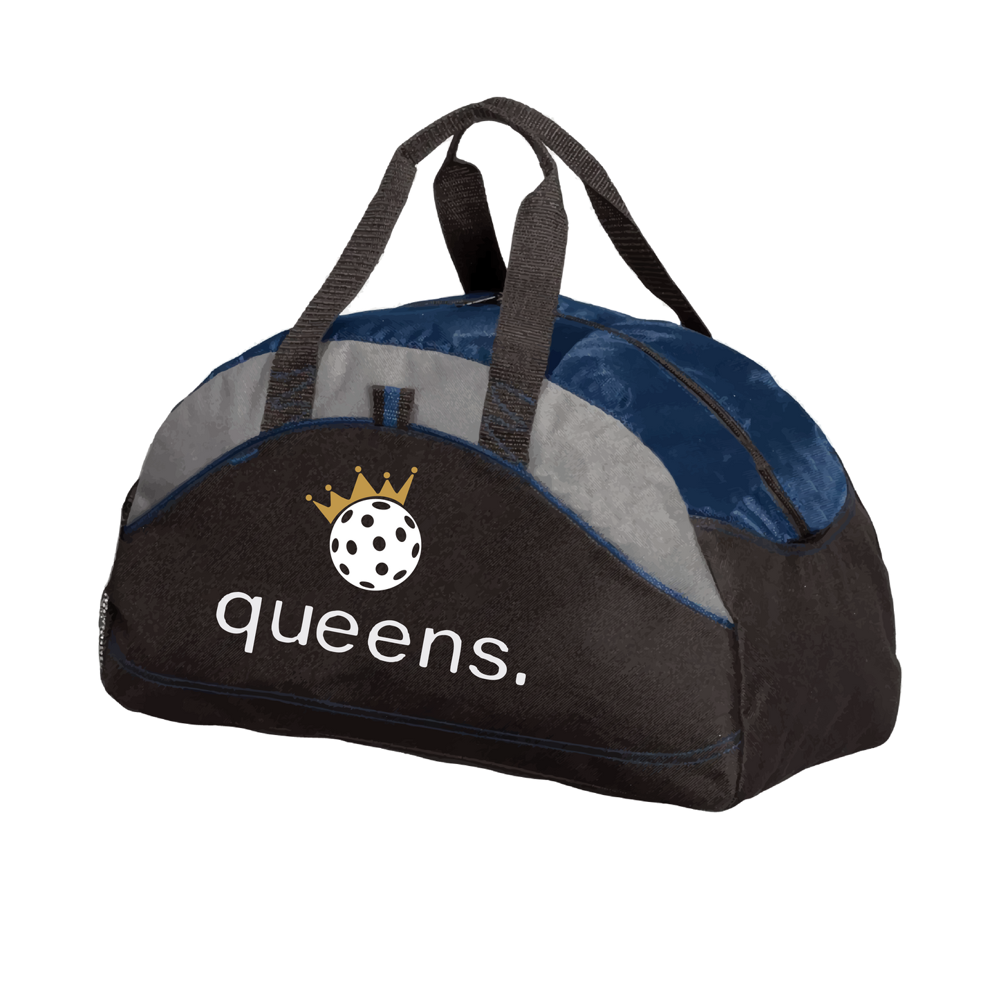 Pickleball Queen and Crown | Pickleball Sports Duffel | Medium Size Court Bag