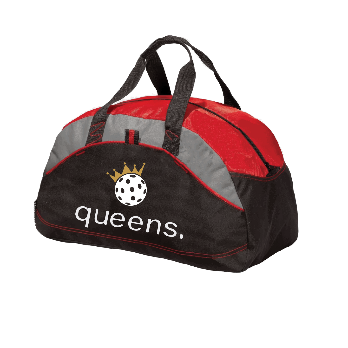 Pickleball Queen and Crown | Pickleball Sports Duffel | Medium Size Court Bag