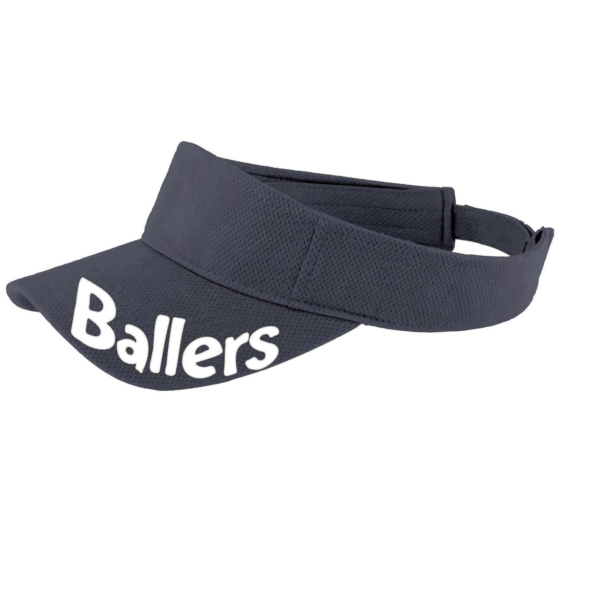 Ballers With Pickleballs (10 Custom Colors) | Pickleball Visors | Moisture Wicking 100% Polyester