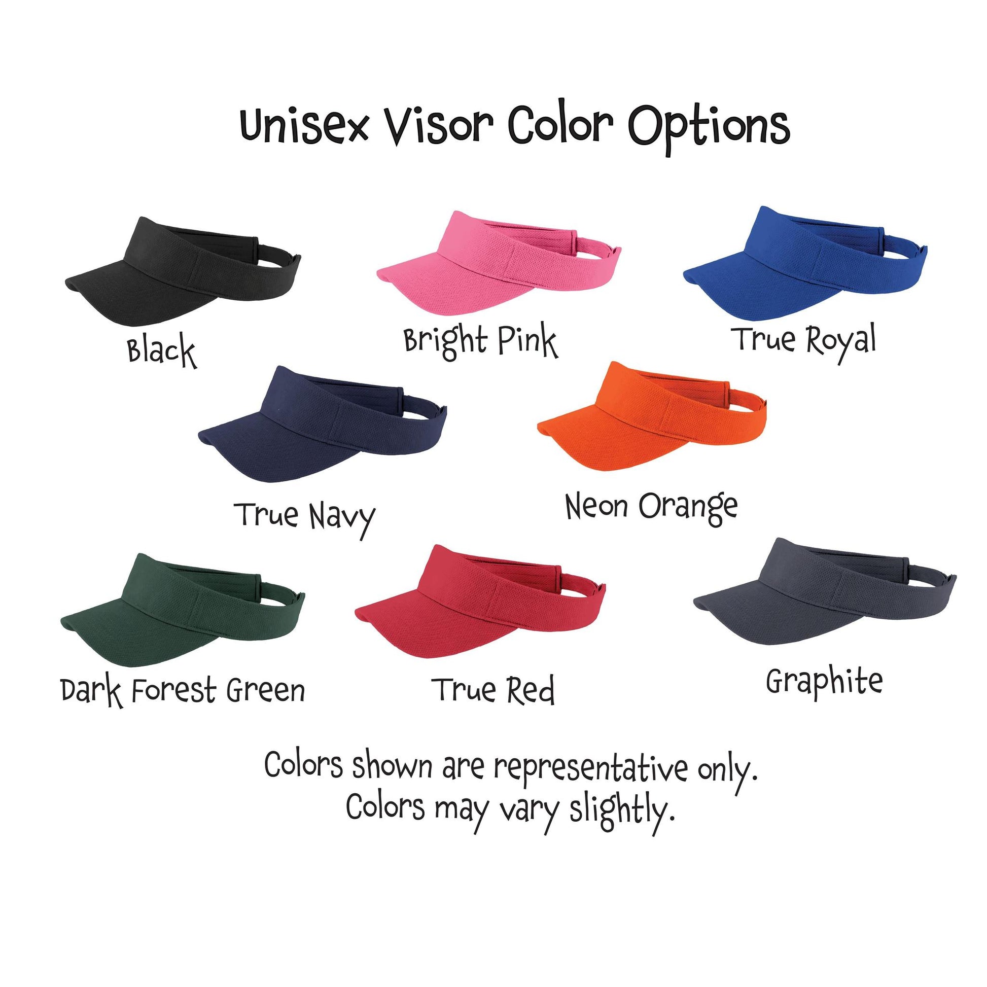 Ballers With Pickleballs (10 Custom Colors) | Pickleball Visors | Moisture Wicking 100% Polyester