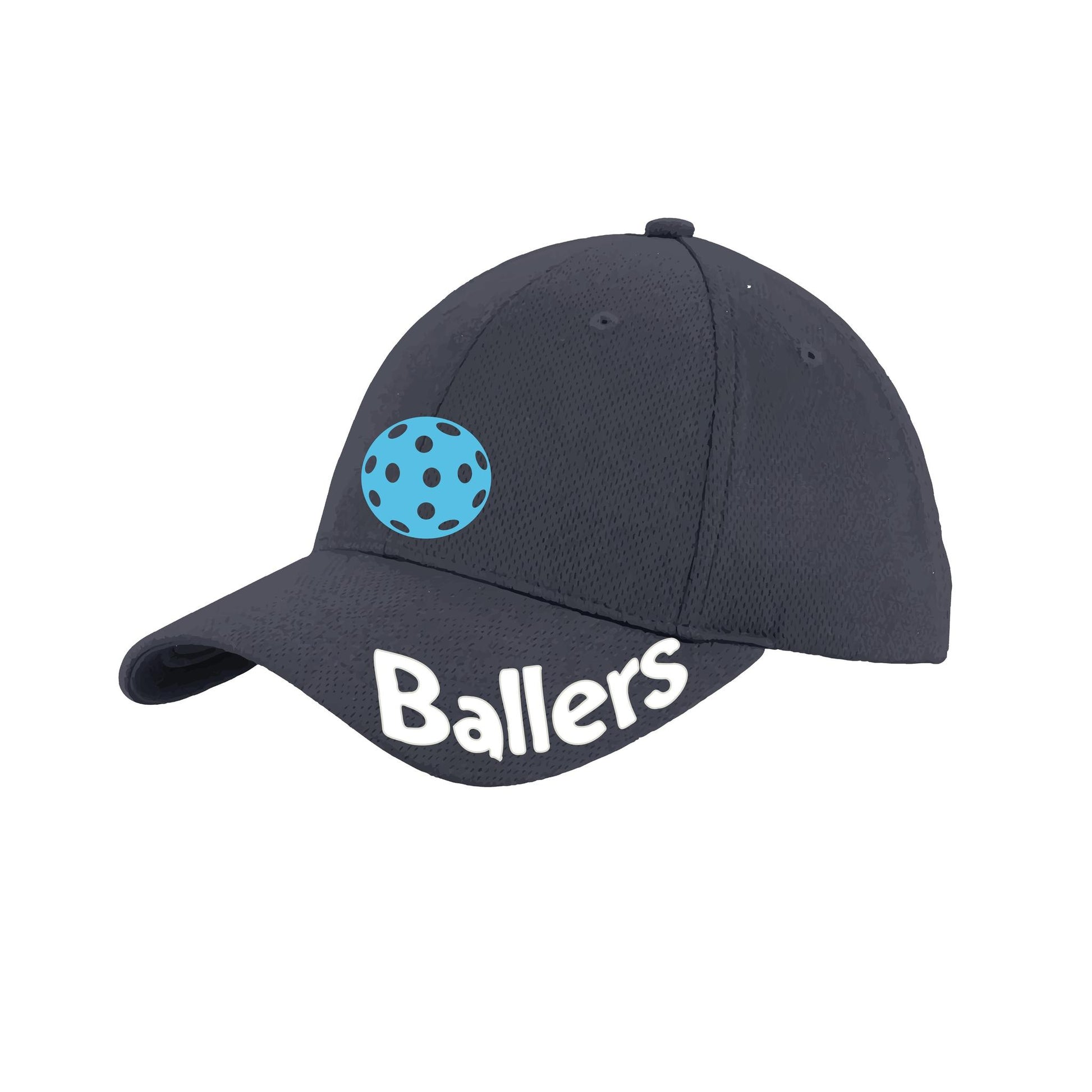 Ballers With Pickleballs (Custom) | Pickleball Hat | Moisture-Wicking 100% Polyester