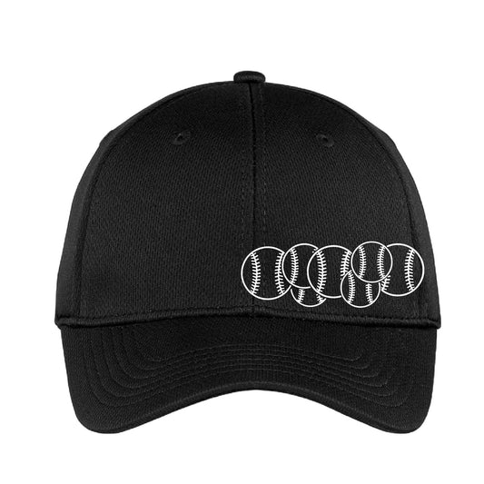 Full Count | Baseball Hat | Moisture-Wicking 100% Polyester