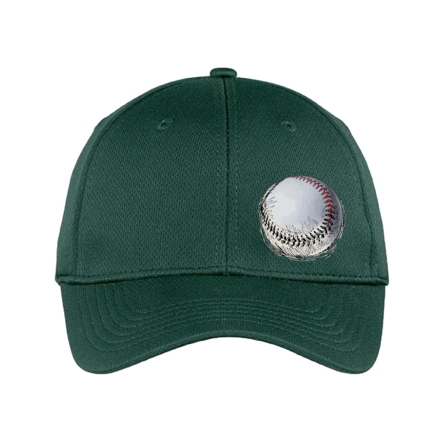 Baseball Sketched | Baseball Hat | Moisture-Wicking 100% Polyester