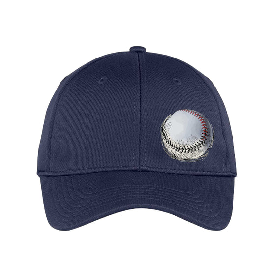 Baseball Sketched | Baseball Hat | Moisture-Wicking 100% Polyester
