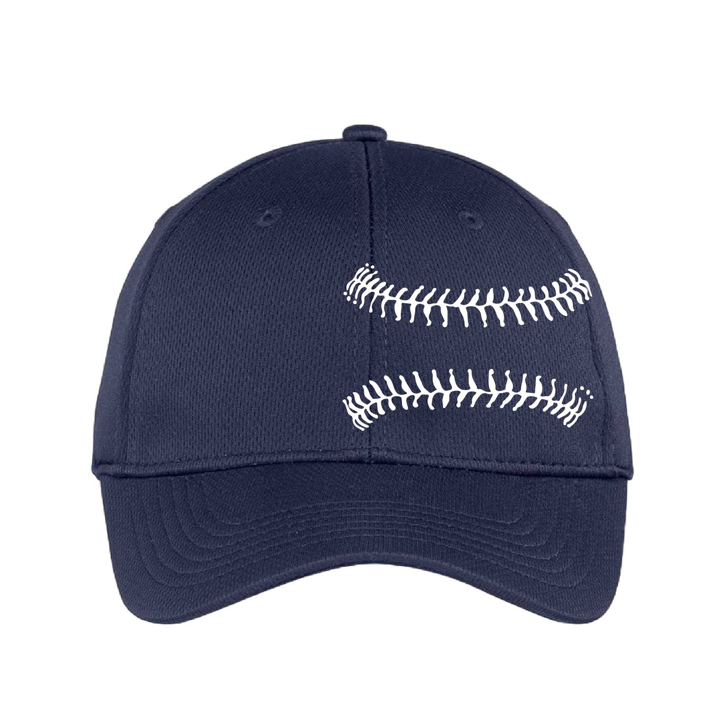 Baseball Stitches | Baseball Hat | Moisture-Wicking 100% Polyester