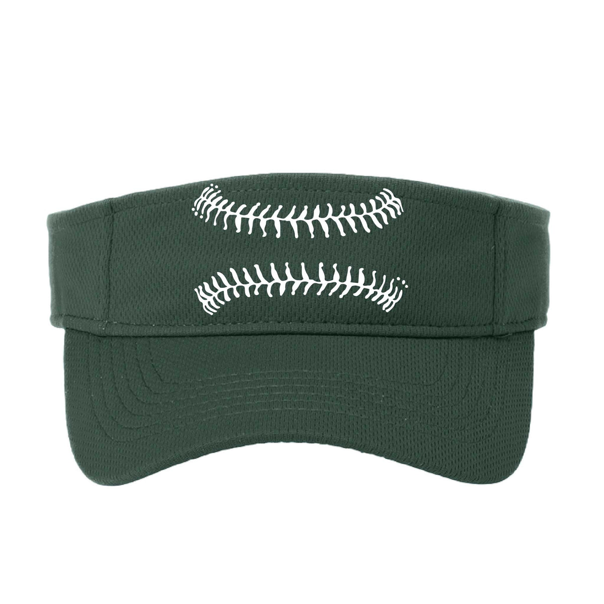 Baseball Stitches | Baseball Visors | Moisture Wicking 100% Polyester