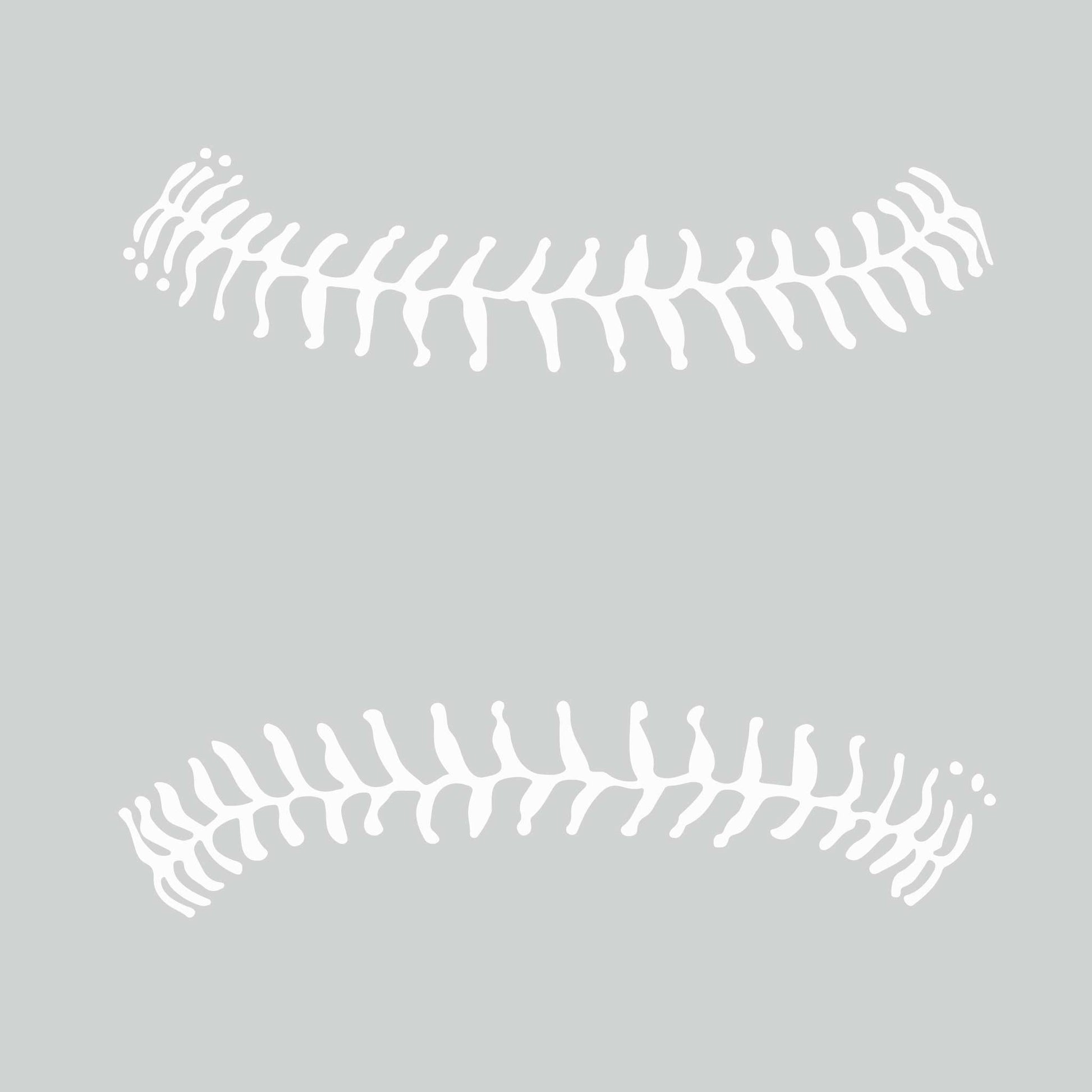 Baseball Stitches | Women’s Short Sleeve Crewneck Baseball T-Shirts | 100% Polyester