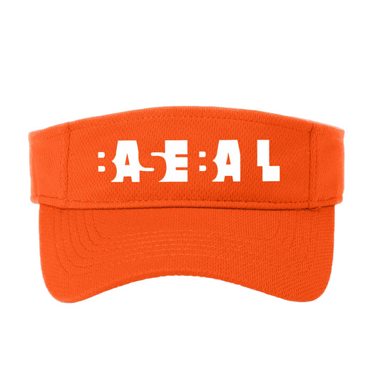 Change Up | Baseball Visors | Moisture Wicking 100% Polyester