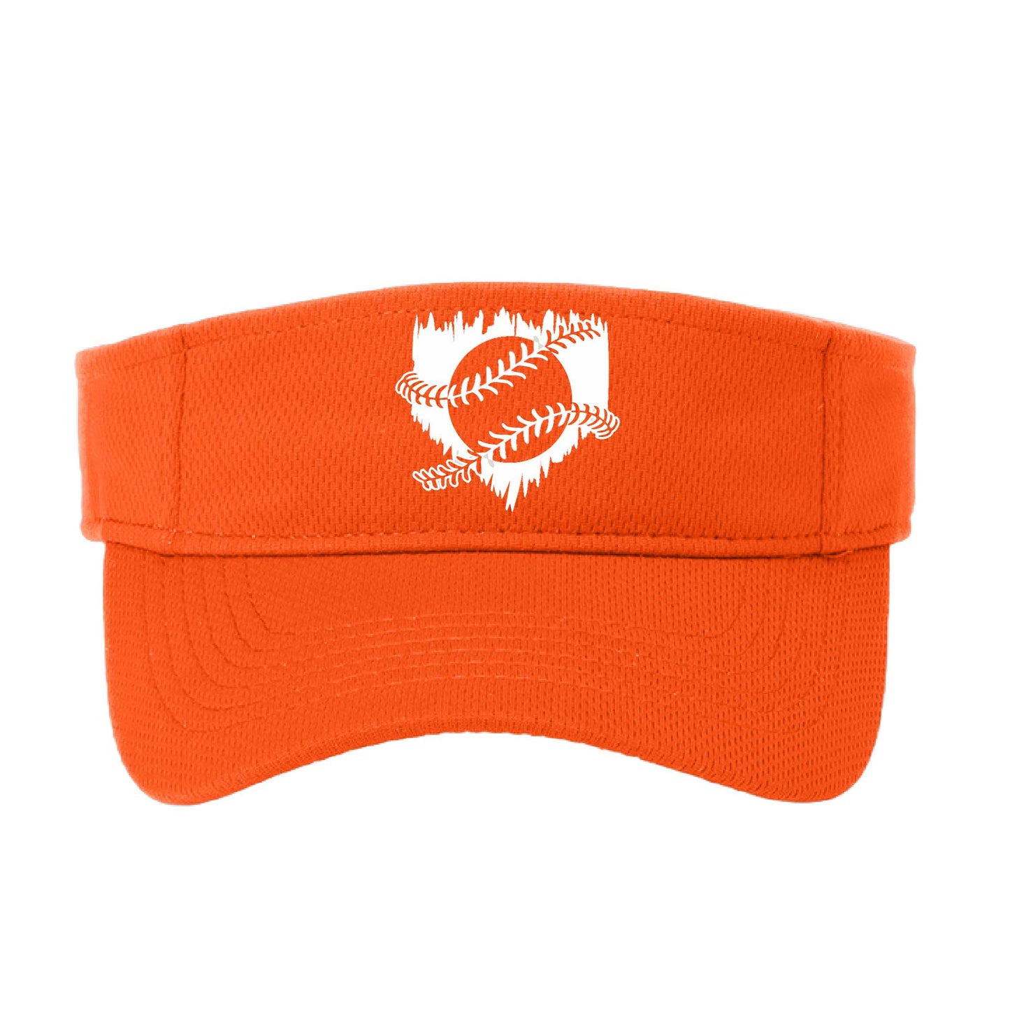 Home Run | Baseball Visors | Moisture Wicking 100% Polyester