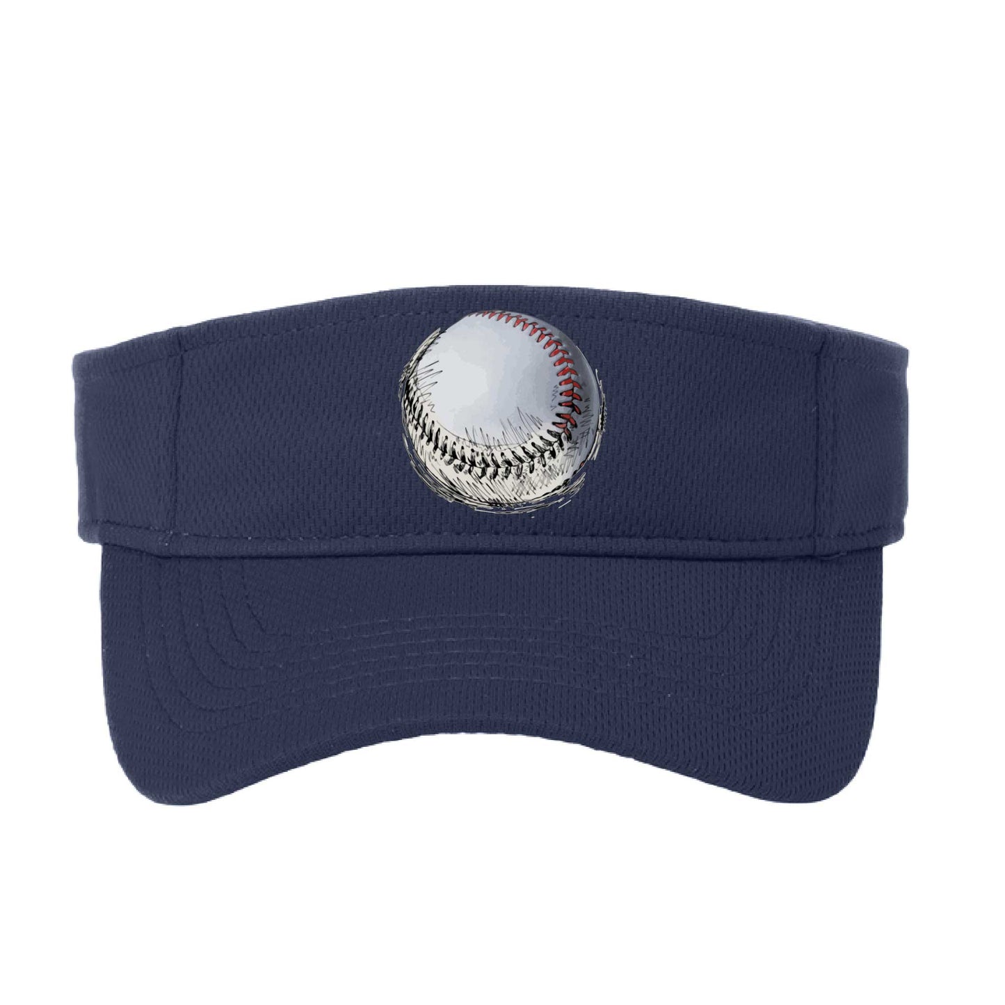 Baseball Sketched | Baseball Visors | Moisture Wicking 100% Polyester