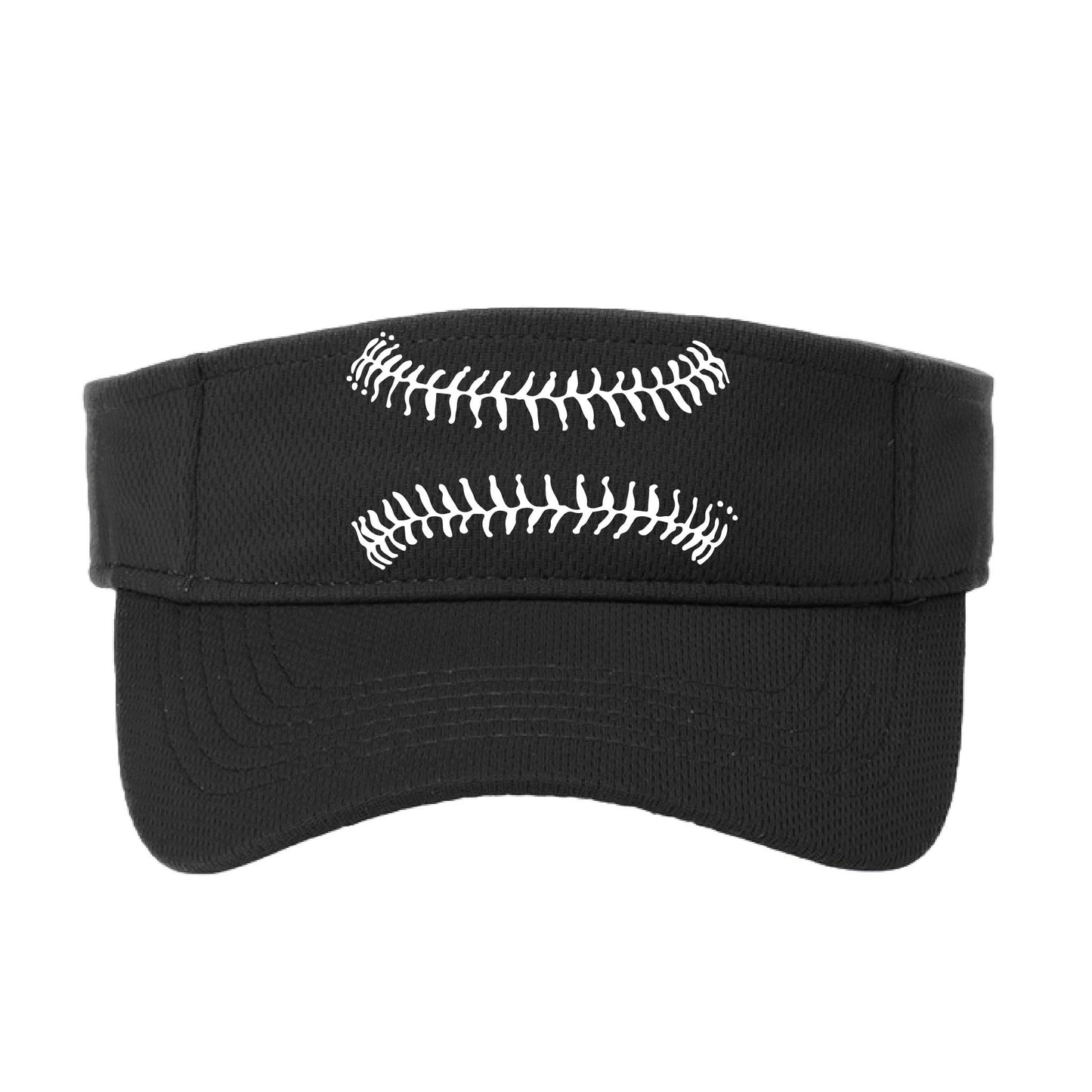 Baseball Stitches | Baseball Visors | Moisture Wicking 100% Polyester