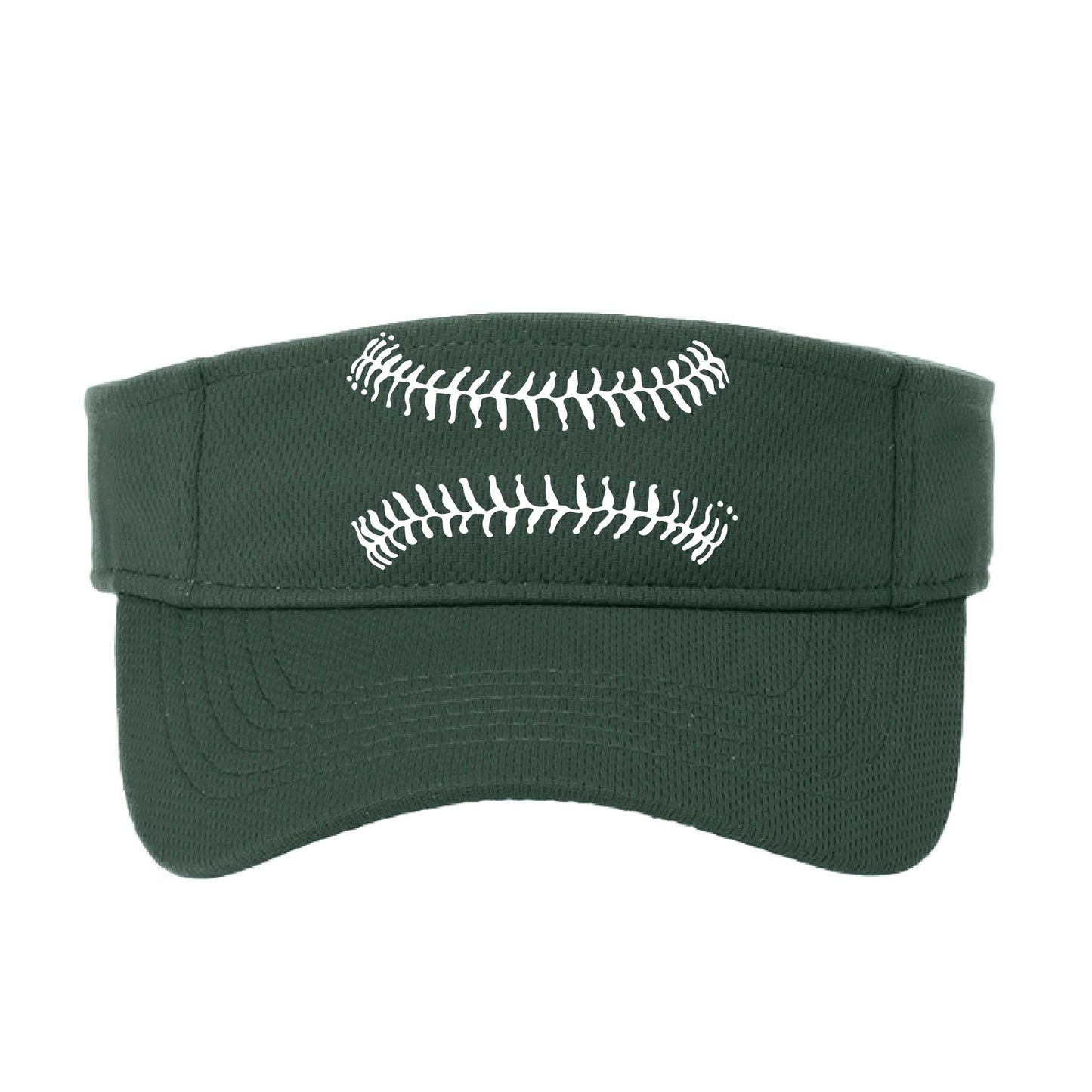 Baseball Stitches | Baseball Visors | Moisture Wicking 100% Polyester