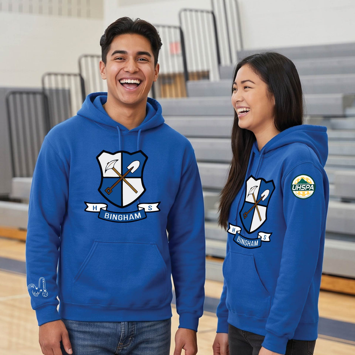 Binghami High School Unisex Sweatshirts |  Unisex Sweatshirts | 50/50 Cotton/Poly