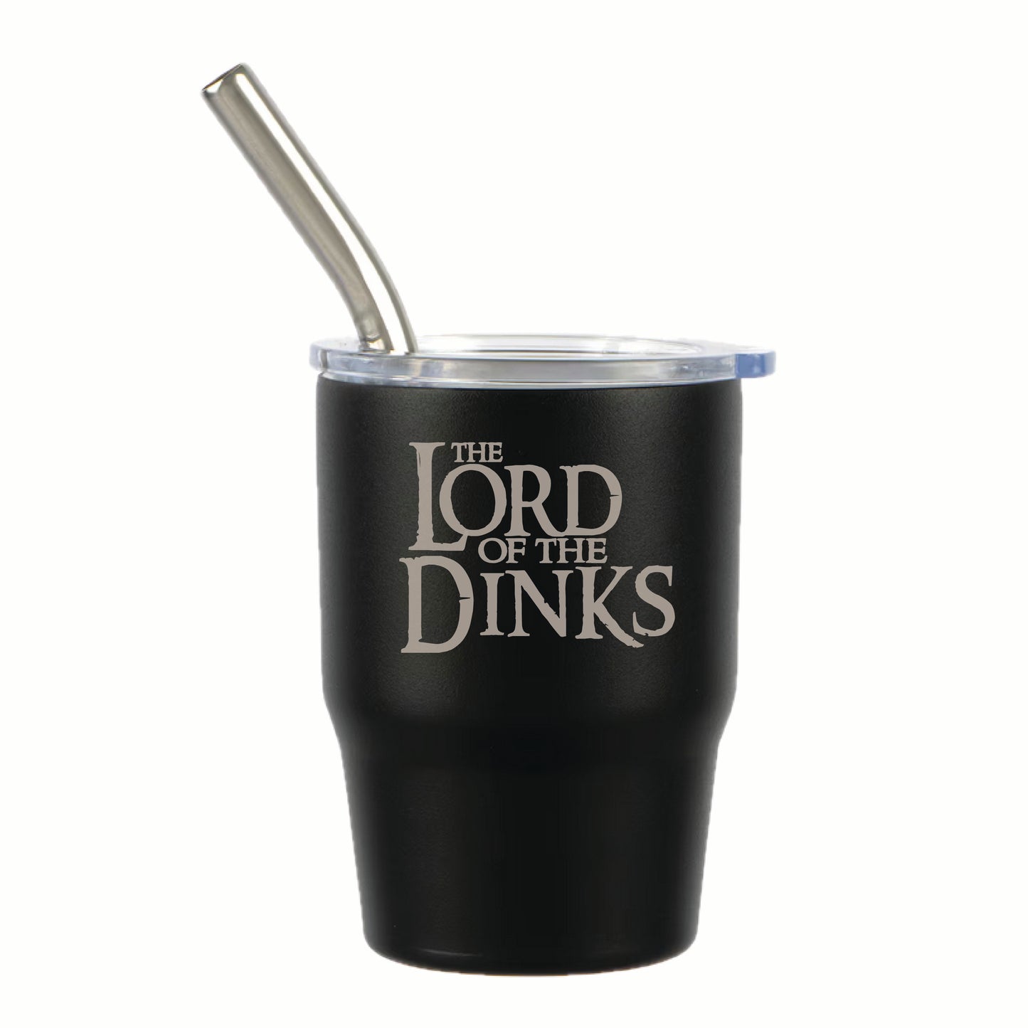 Pickleball "Here's to You" 3 oz Steel Tumblers | Party Favors Celebration Designs  | Fun Pickleball Gifts