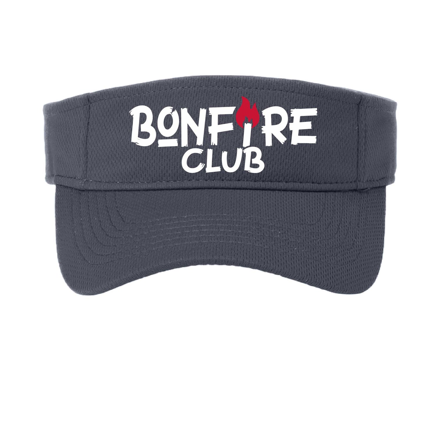 Bonfire Club | Camping Visors | Moisture Wicking 100% Polyester