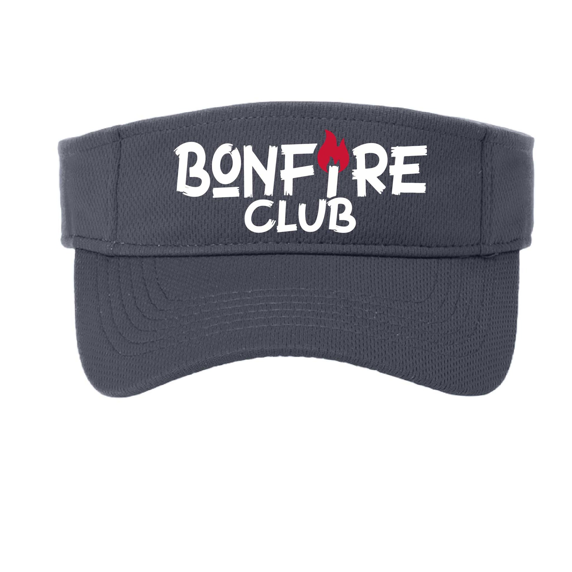 Bonfire Club | Camping Visors | Moisture Wicking 100% Polyester