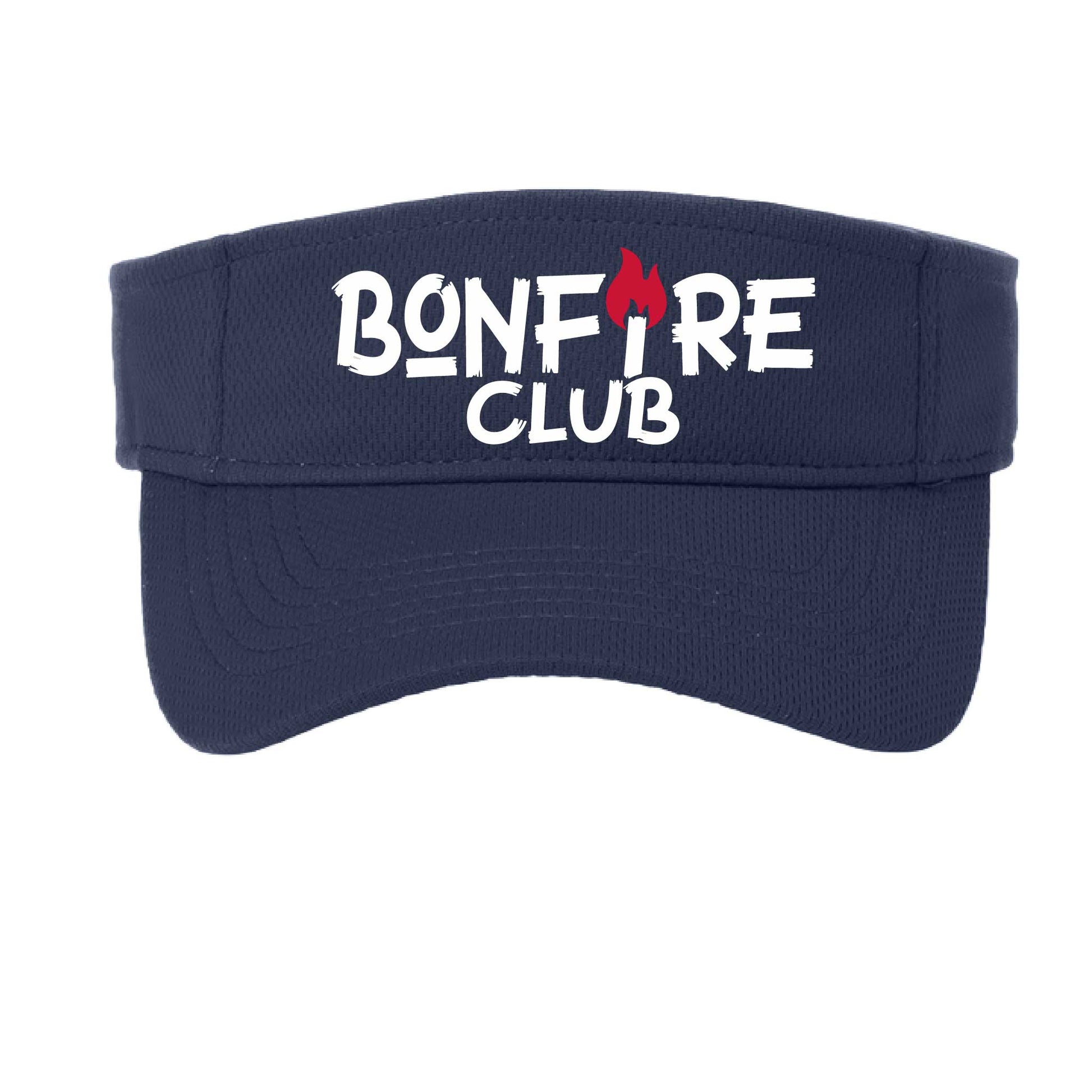 Bonfire Club | Camping Visors | Moisture Wicking 100% Polyester