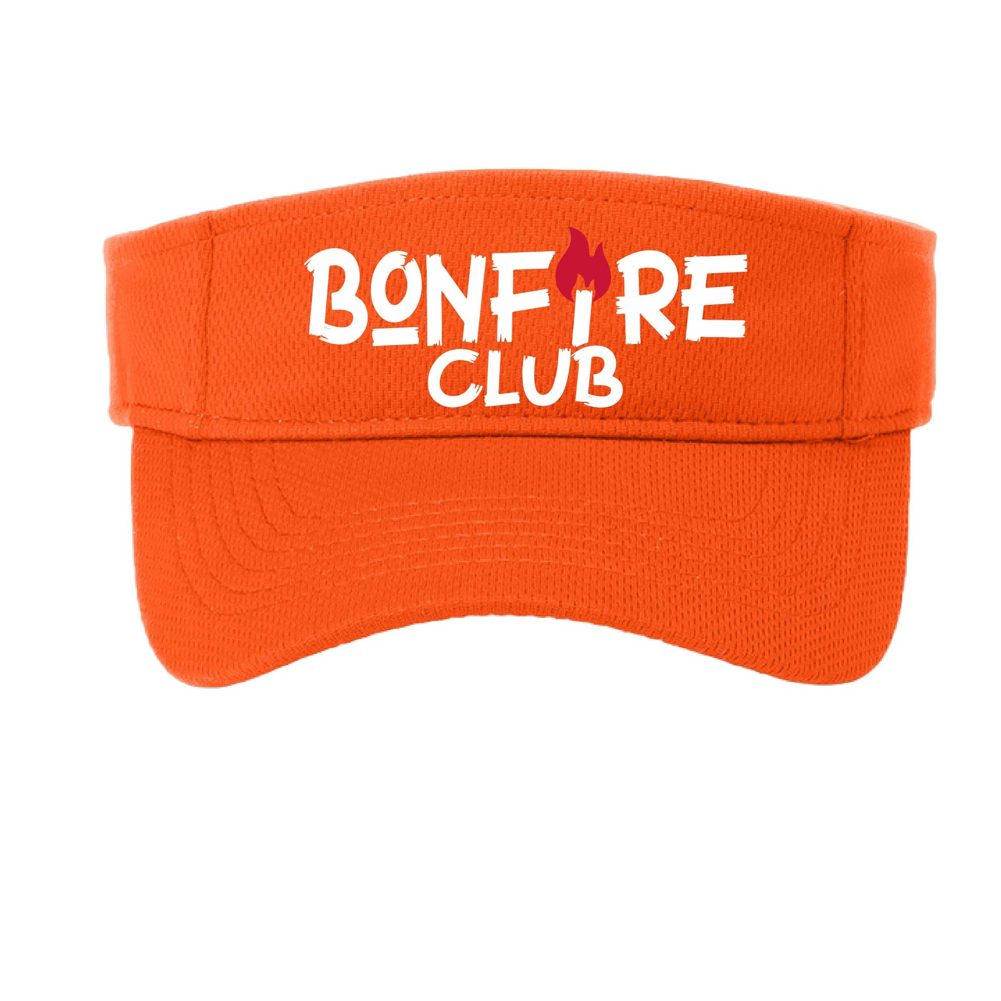 Bonfire Club | Camping Visors | Moisture Wicking 100% Polyester