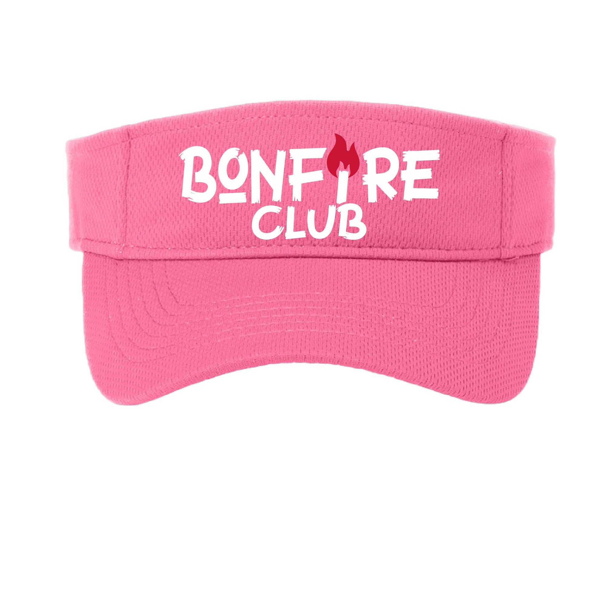 Bonfire Club | Camping Visors | Moisture Wicking 100% Polyester