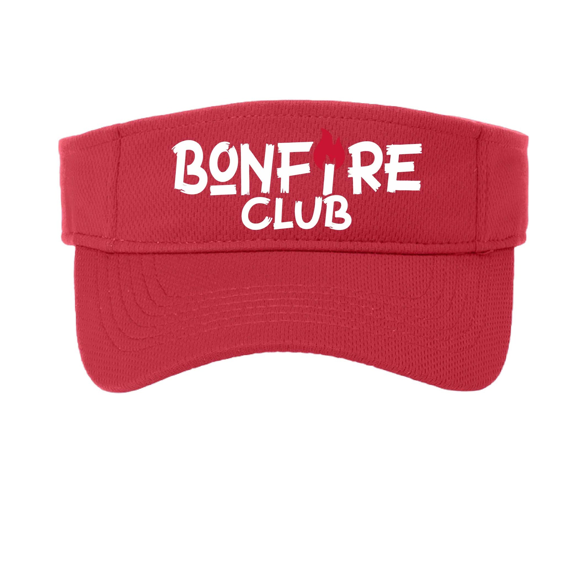 Bonfire Club | Camping Visors | Moisture Wicking 100% Polyester