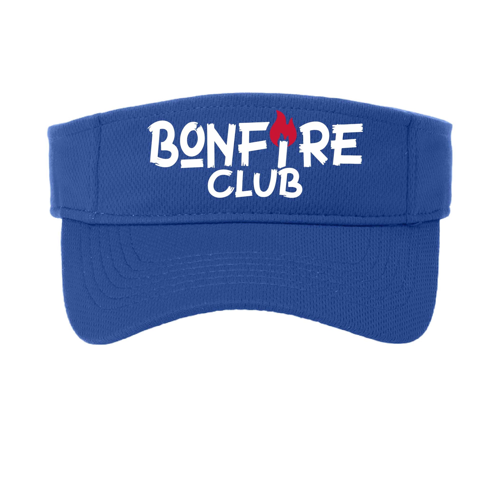 Bonfire Club | Camping Visors | Moisture Wicking 100% Polyester