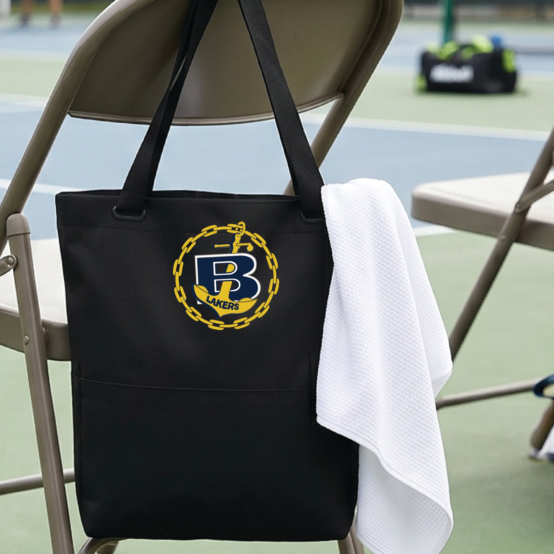 Bonneville High School Pickleball Tote Bag Sports Tote for Pickleball Players Gift Court Carryall Team Gift