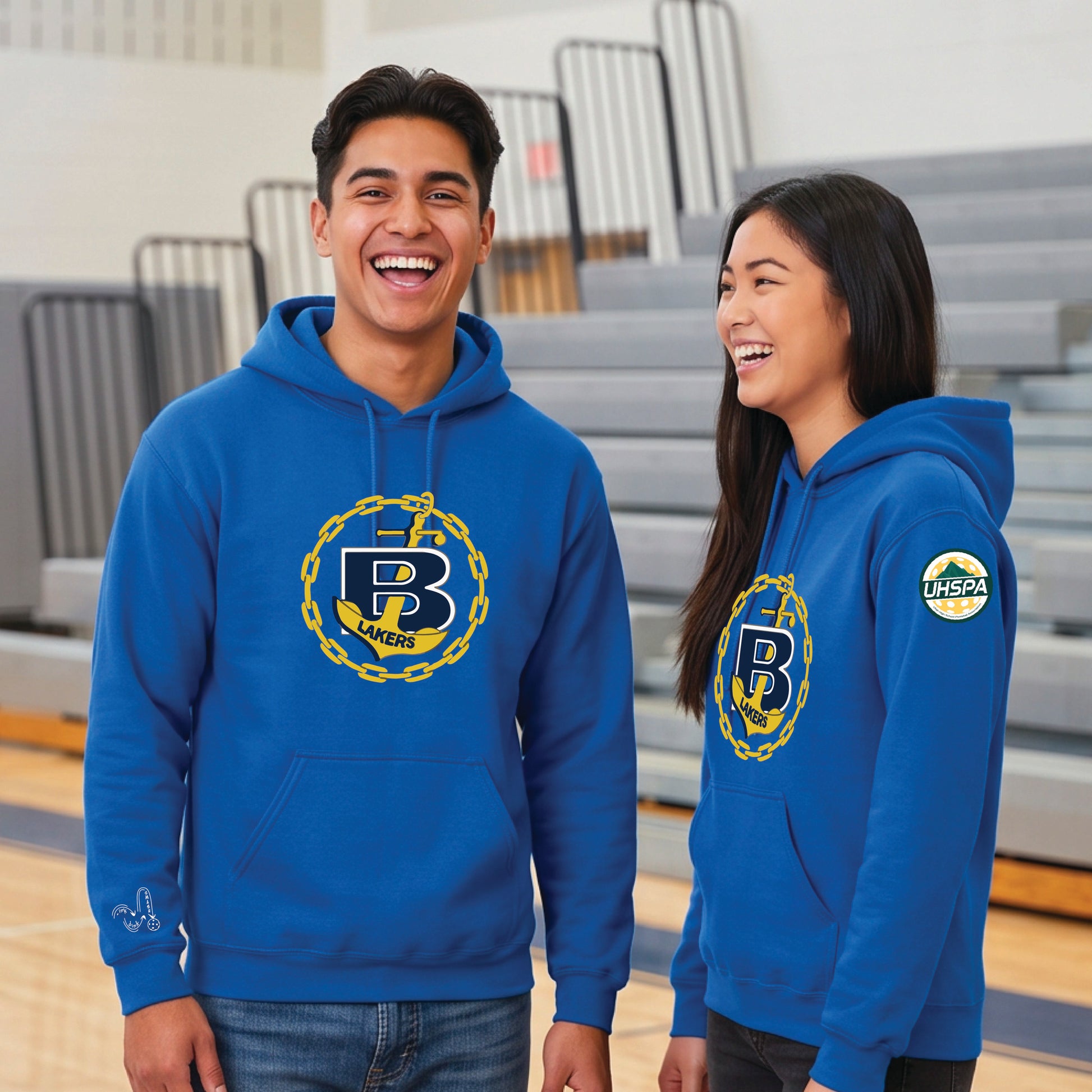 Bonneville High UHSPA | Unisex Sweatshirts | 50/50 Cotton/Poly