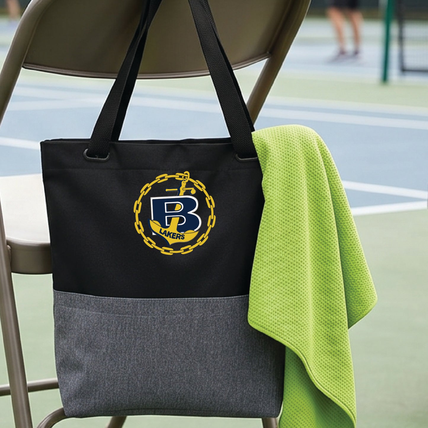 Bonneville High School Pickleball Tote Bag Sports Tote for Pickleball Players Gift Court Carryall Team Gift