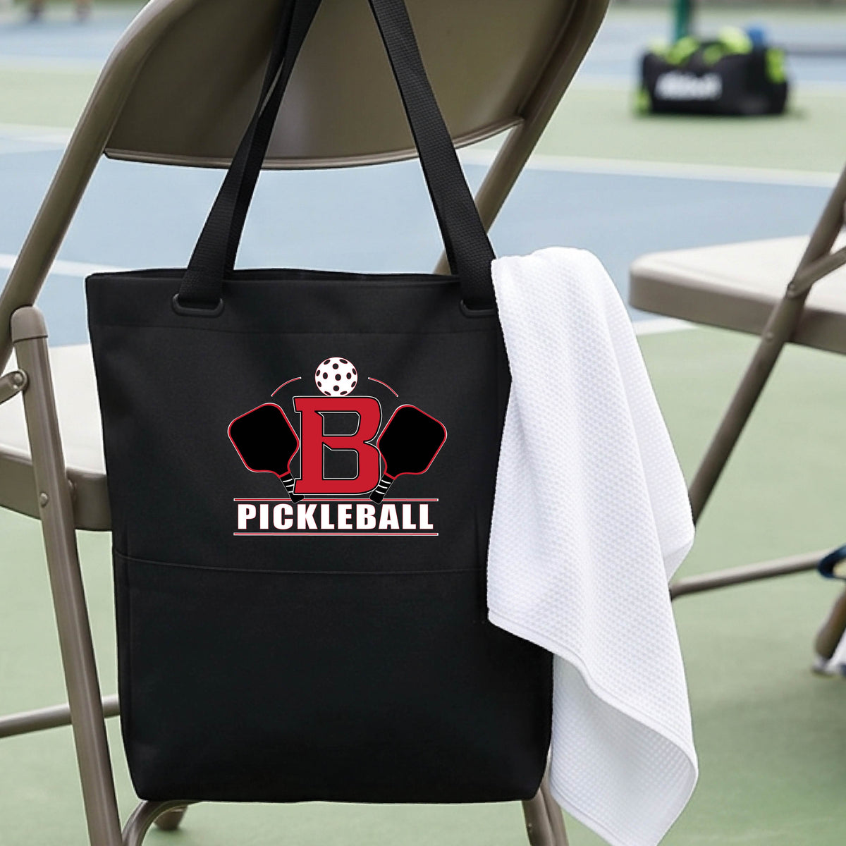 Bountiful High School Pickleball Tote Bag Sports Tote for Pickleball Players Gift Court Carryall Team Gift